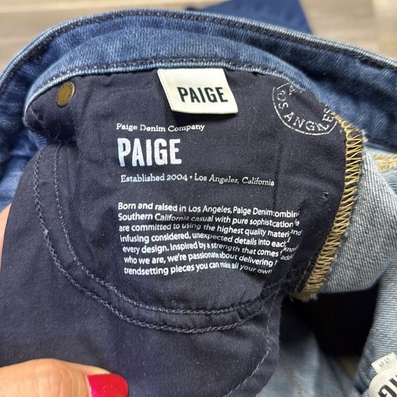 Paige Verdugo Ultra Skinny Jeans - Blue size 28 - Picture 5 of 11